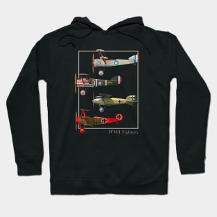 WWI Fighter aircrafts Hoodie